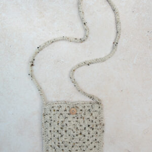 Granny Square Crochet Bag Kit | Beginner Craft Tote with Video Tutorial