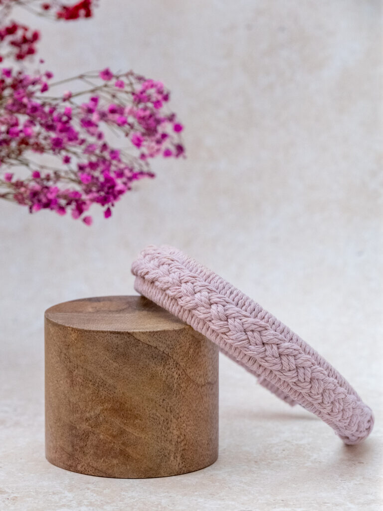 Pink Macramé Headband Kit | Beginner Boho Craft Project (Video Tutorial)