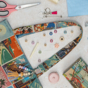 Vintage Postcard Tote Bag Sewing Kit | Beginner Friendly Craft Project (Video Tutorial)