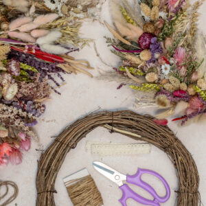 Dried Flower Wreath Craft Kit | Pastel Floral DIY (Video Tutorial)